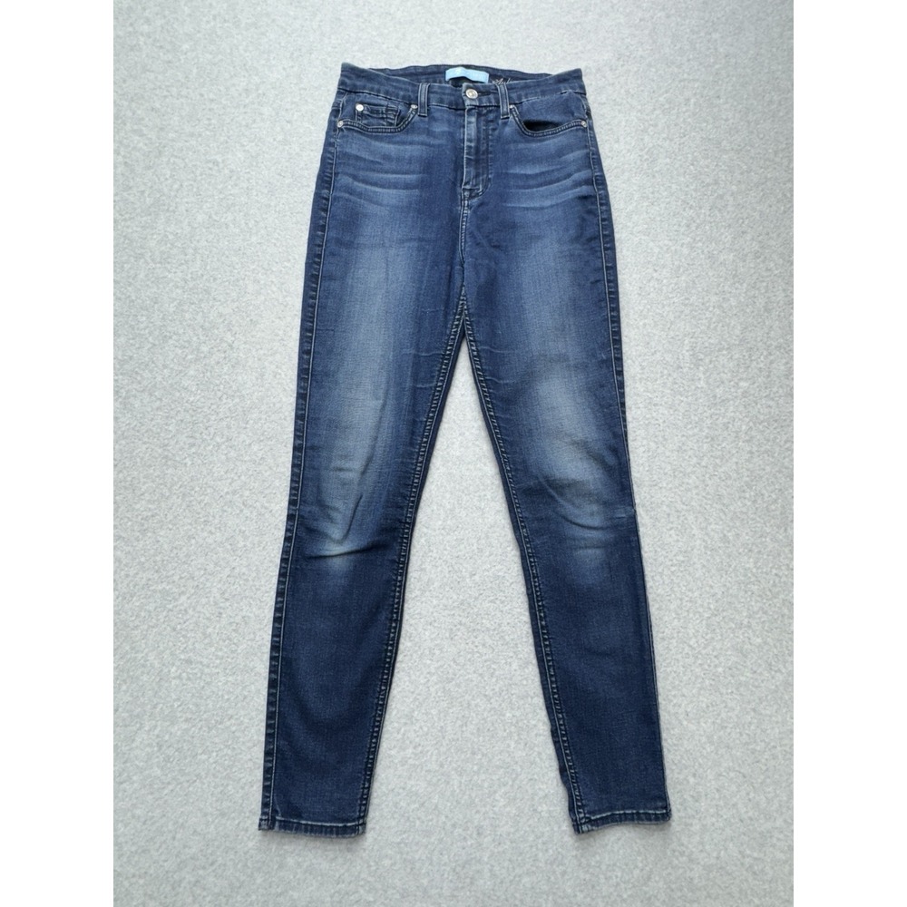 7 For All Mankind Jeans Womens 26x27 A 7FAM Audrey b(air) Skinny Denim Casual